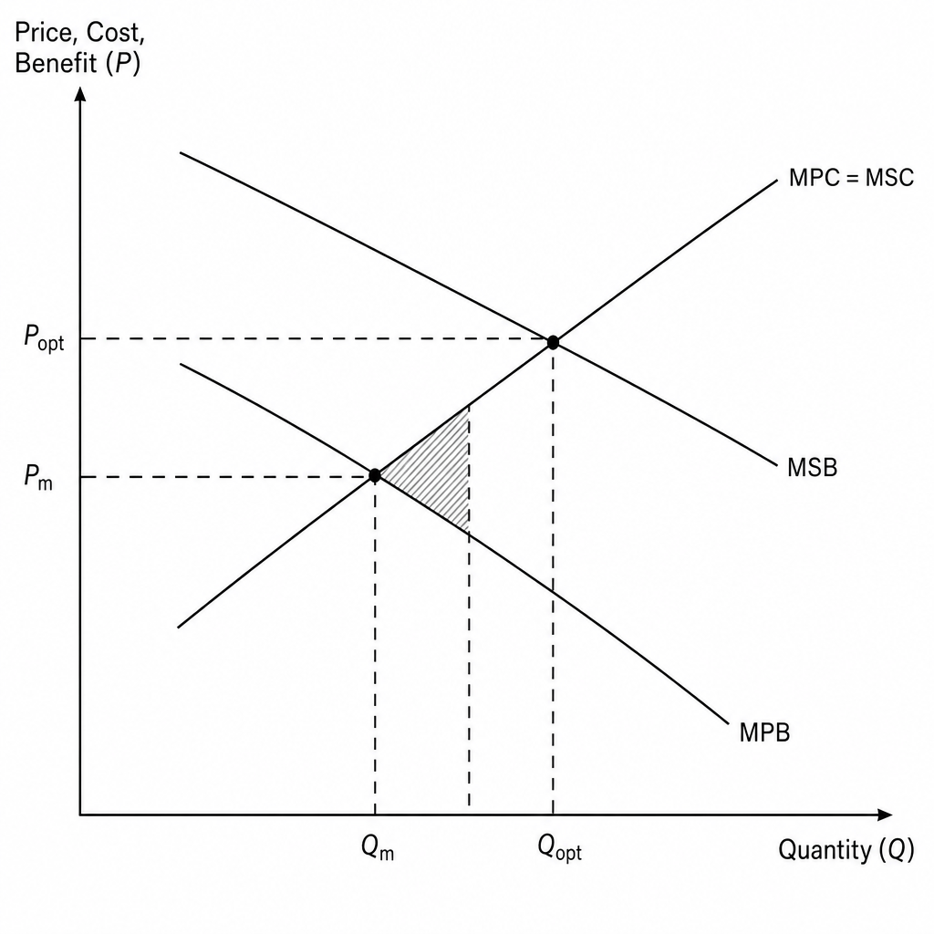 Positive Externality Diagram