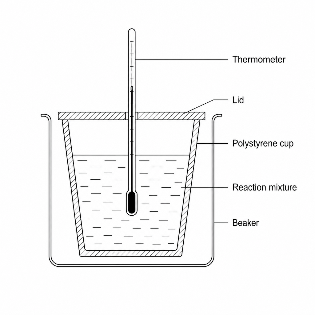 Calorimeter setup