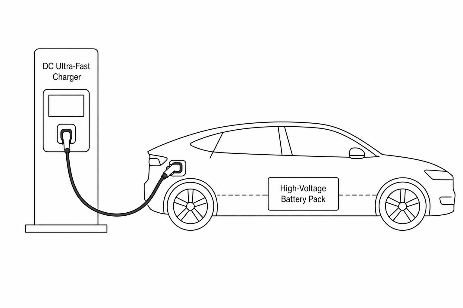 EV DC Charging Setup