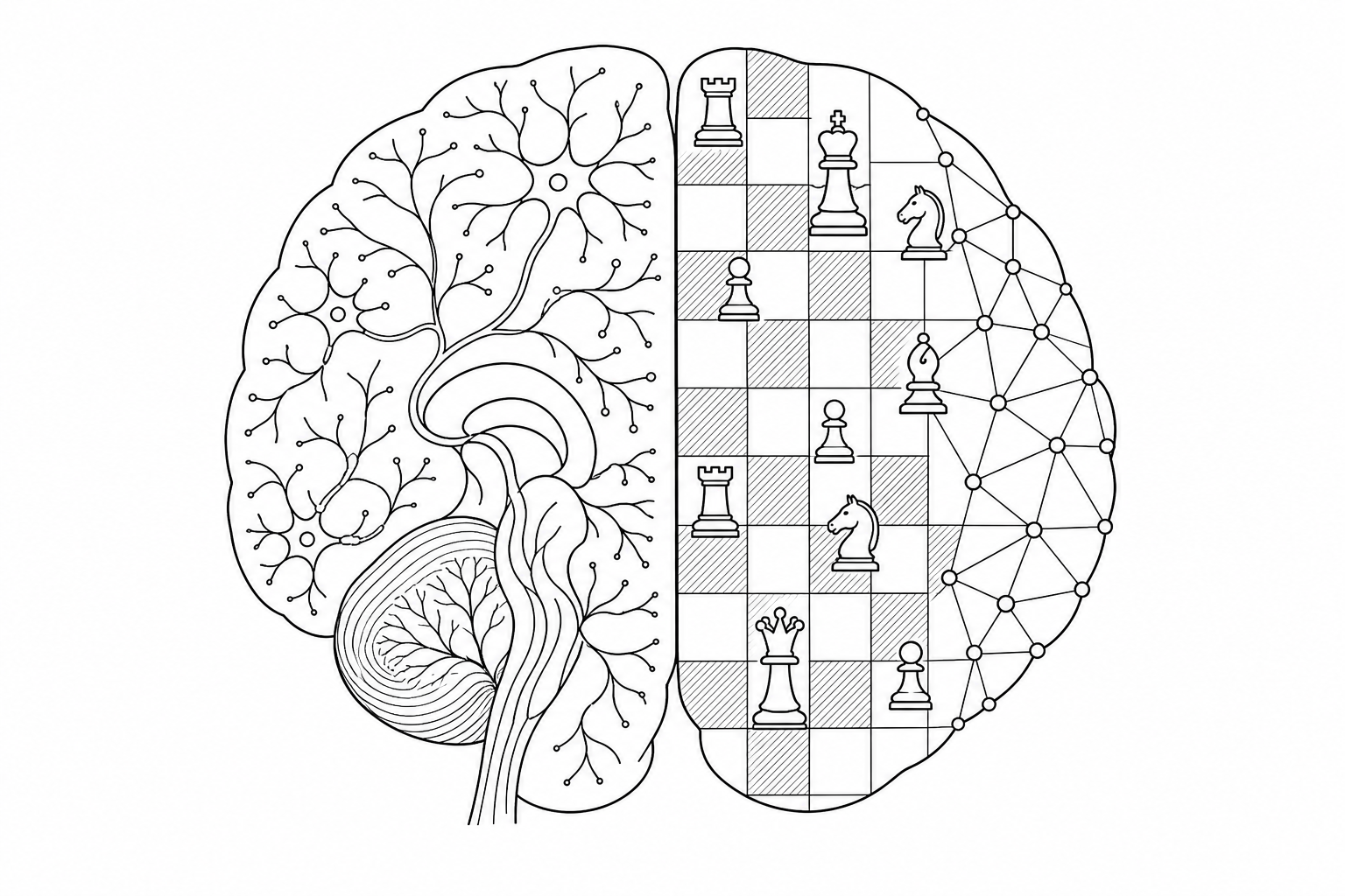 Chess and Brain Dynamics