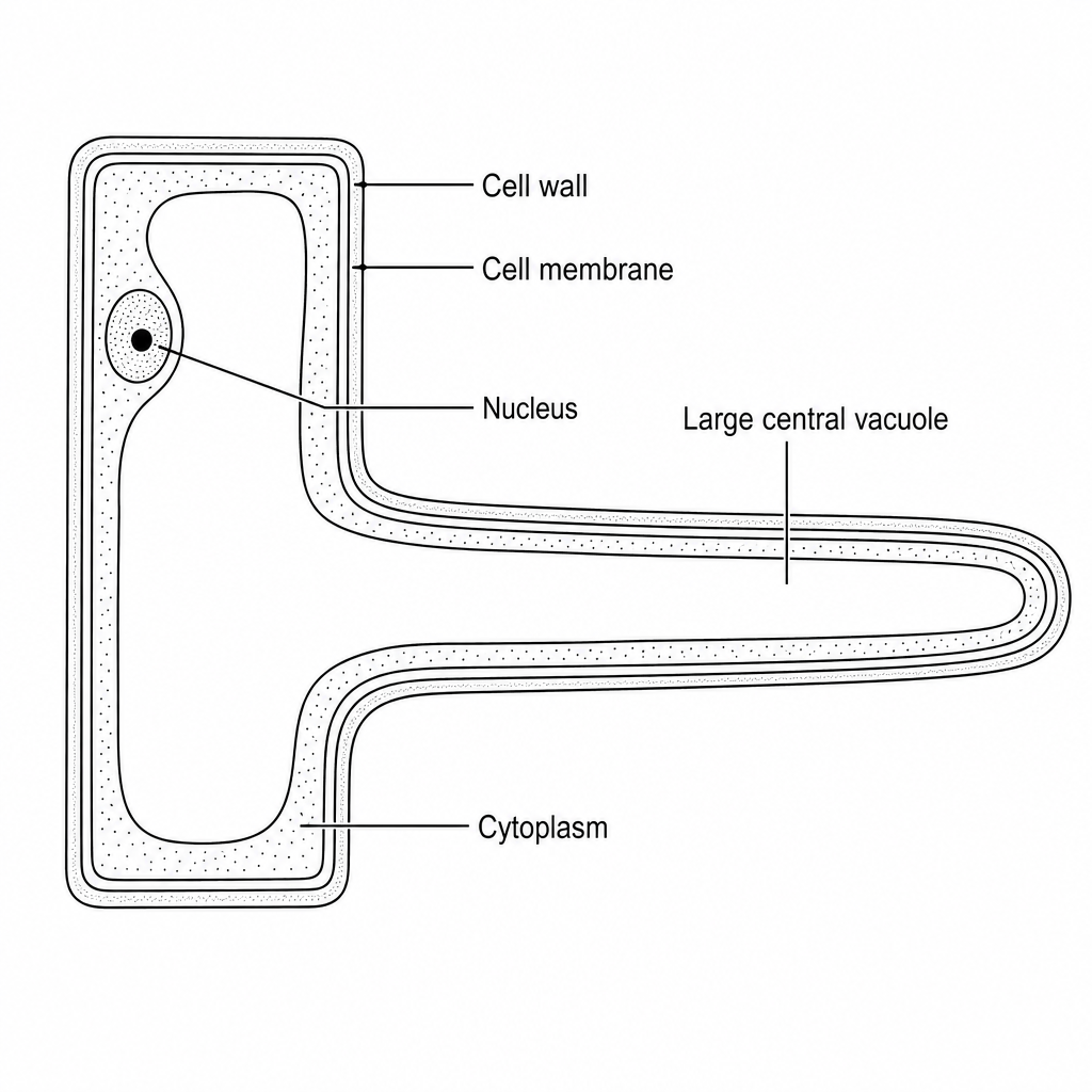 Plant cell structure