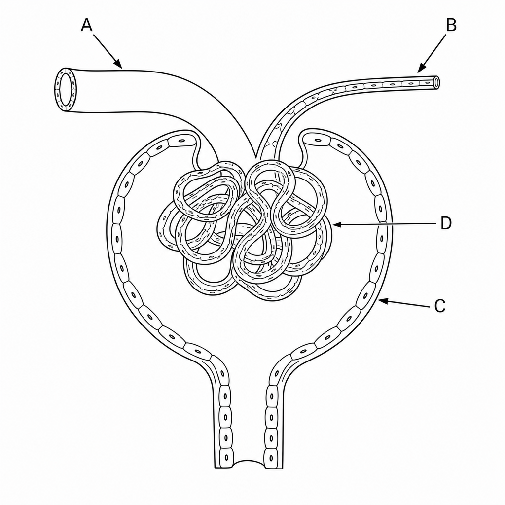Renal Corpuscle Diagram