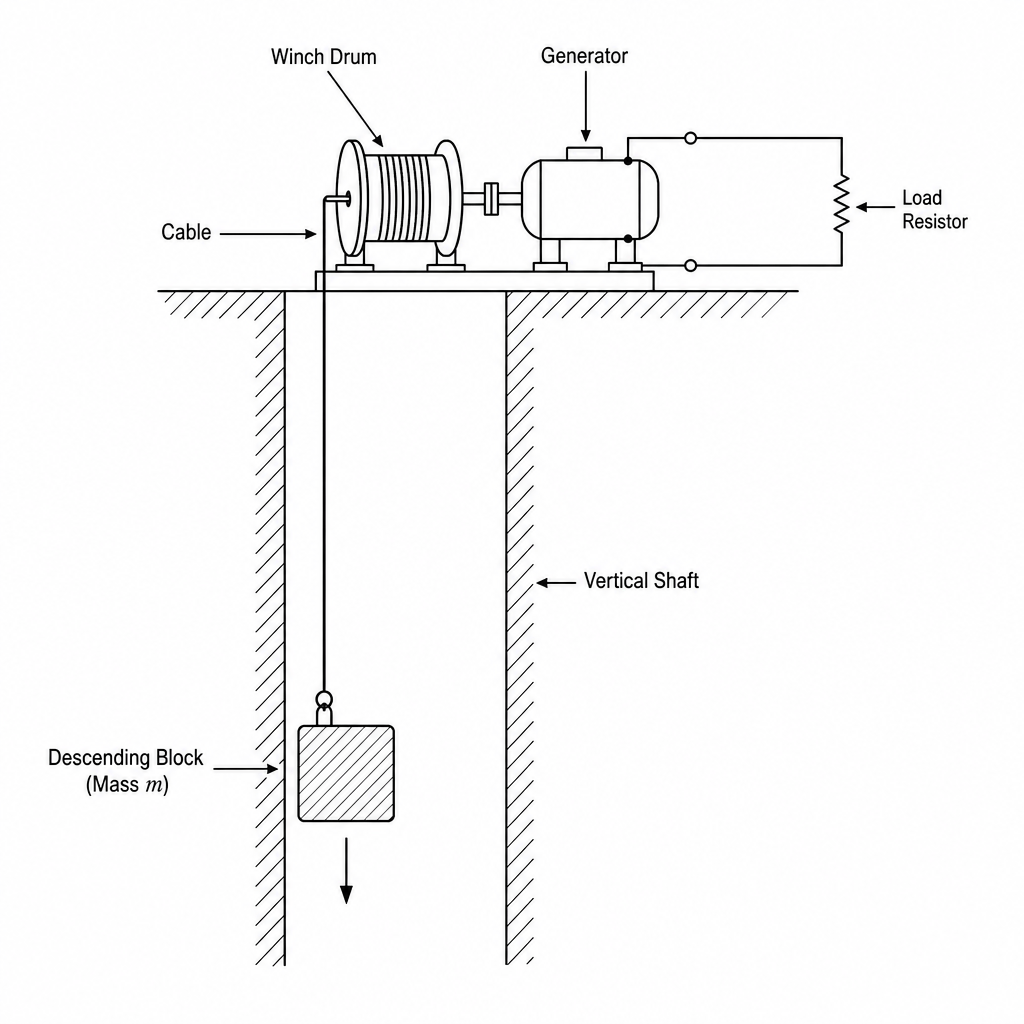 Gravity battery system