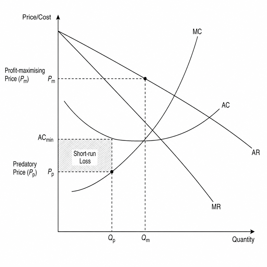 Predatory Pricing Diagram
