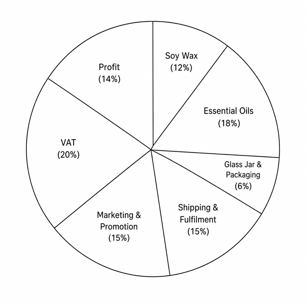 Aetheris Lavender Soy Candle Revenue Distribution