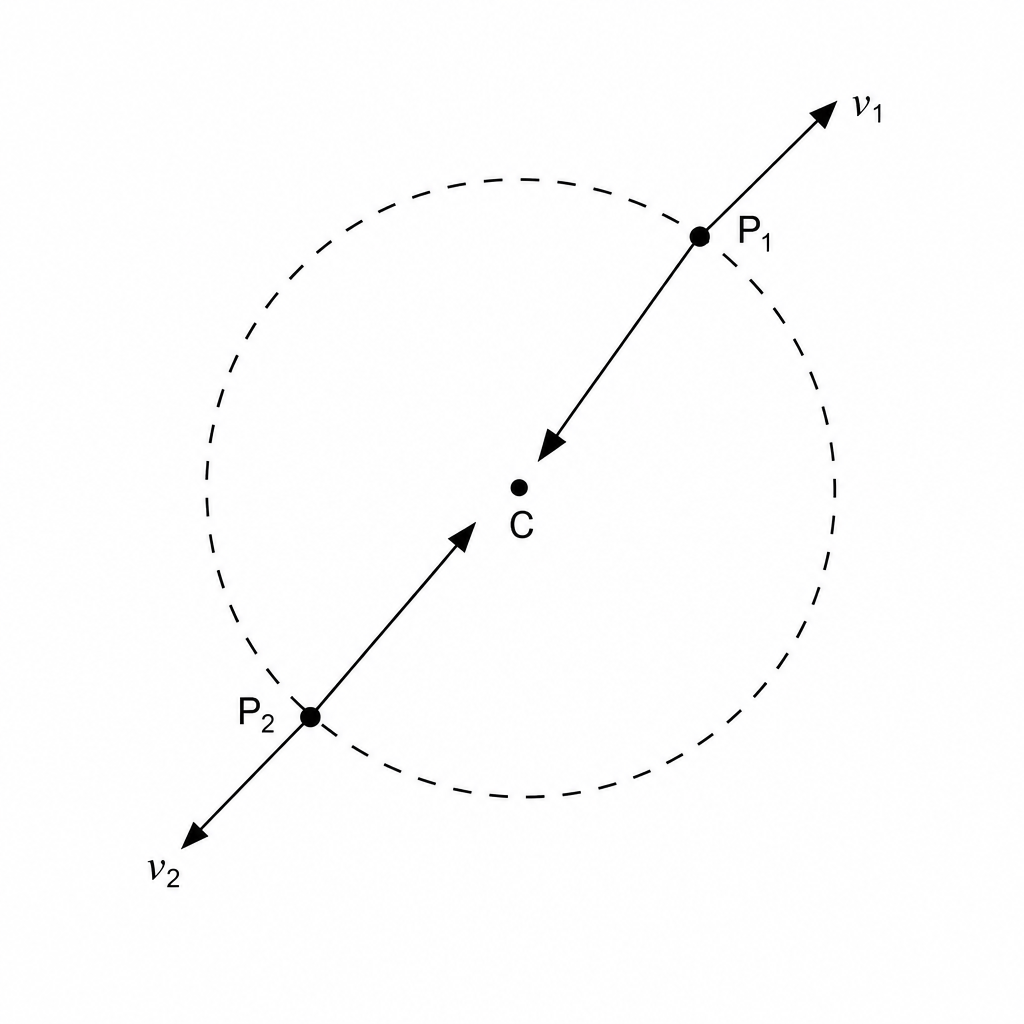 Centrifuge capsule moving in a circular path