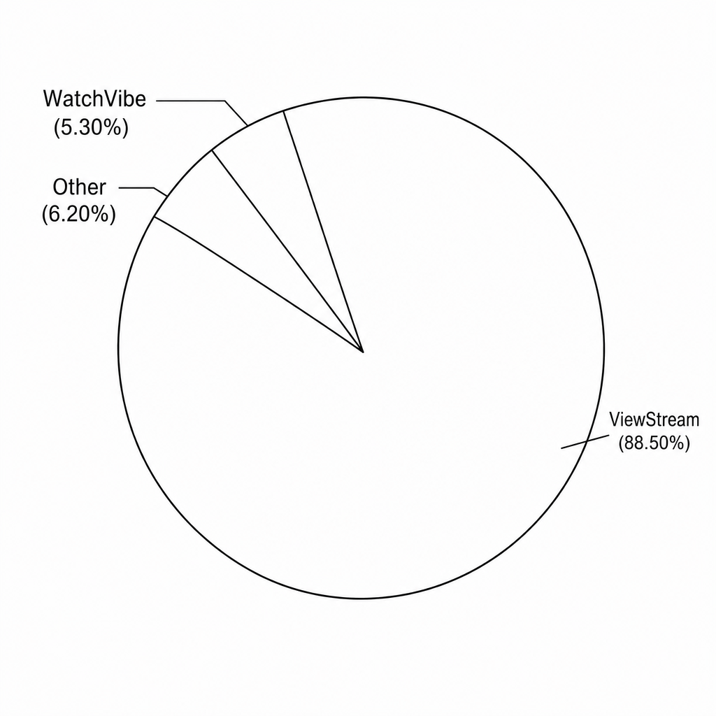 Digital Video Platform Market Share of Ad Views in Northern Europe