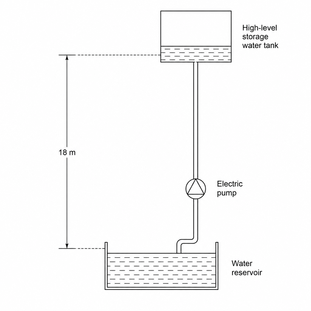 Water pump system diagram