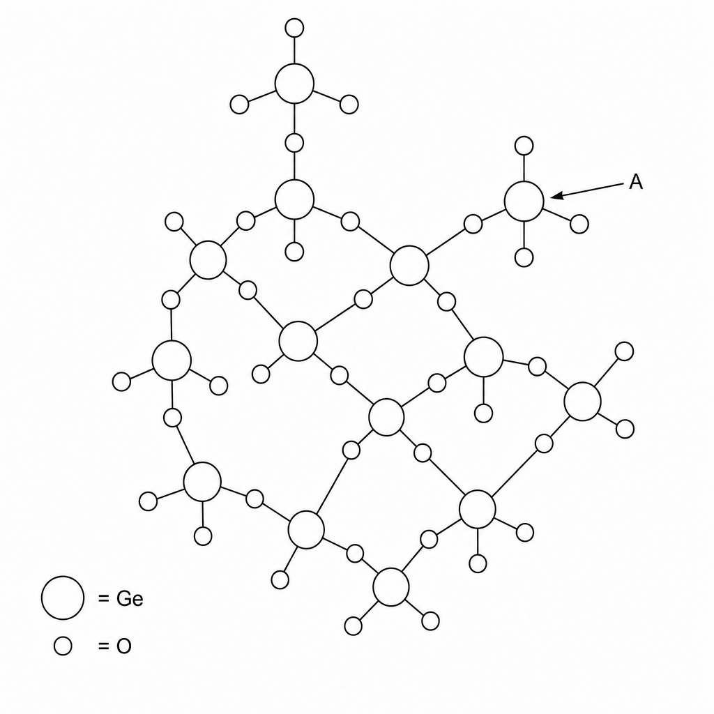 Giant covalent structure of germanium dioxide