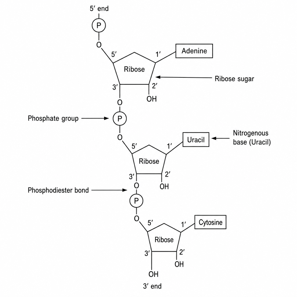 trinucleotide segment of RNA