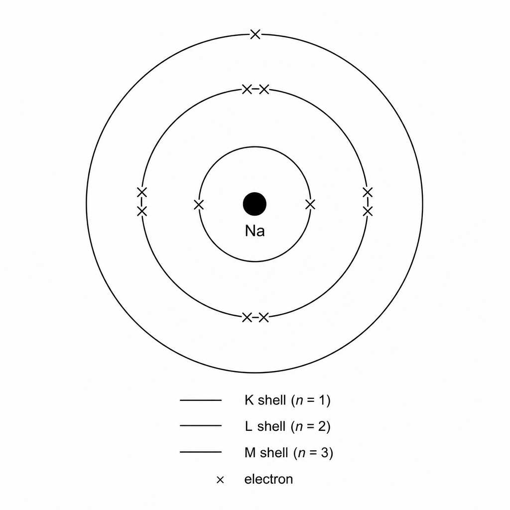 Sodium atom