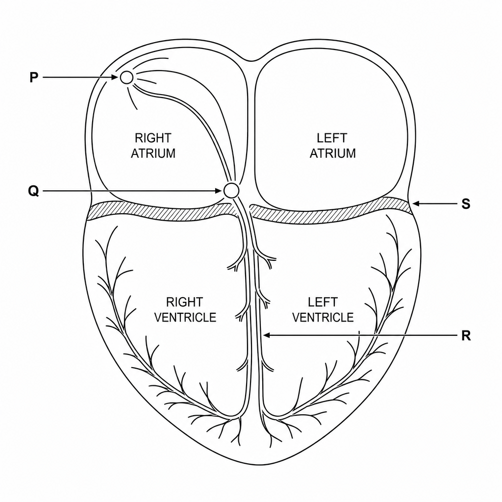 Electrical conduction system of the heart