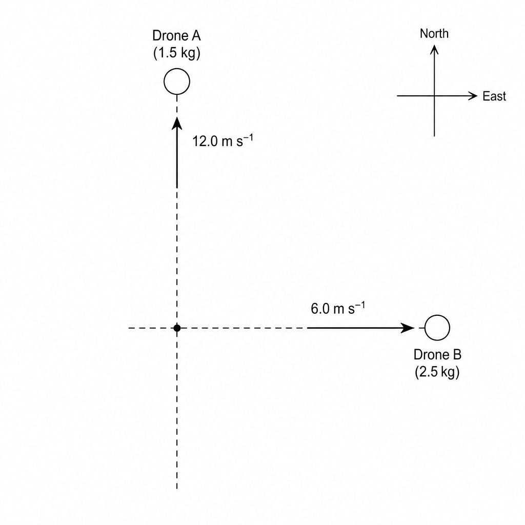 Drone Collision Diagram