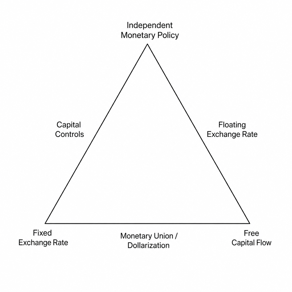 The Impossible Trinity (Mundell-Fleming Trilemma)
