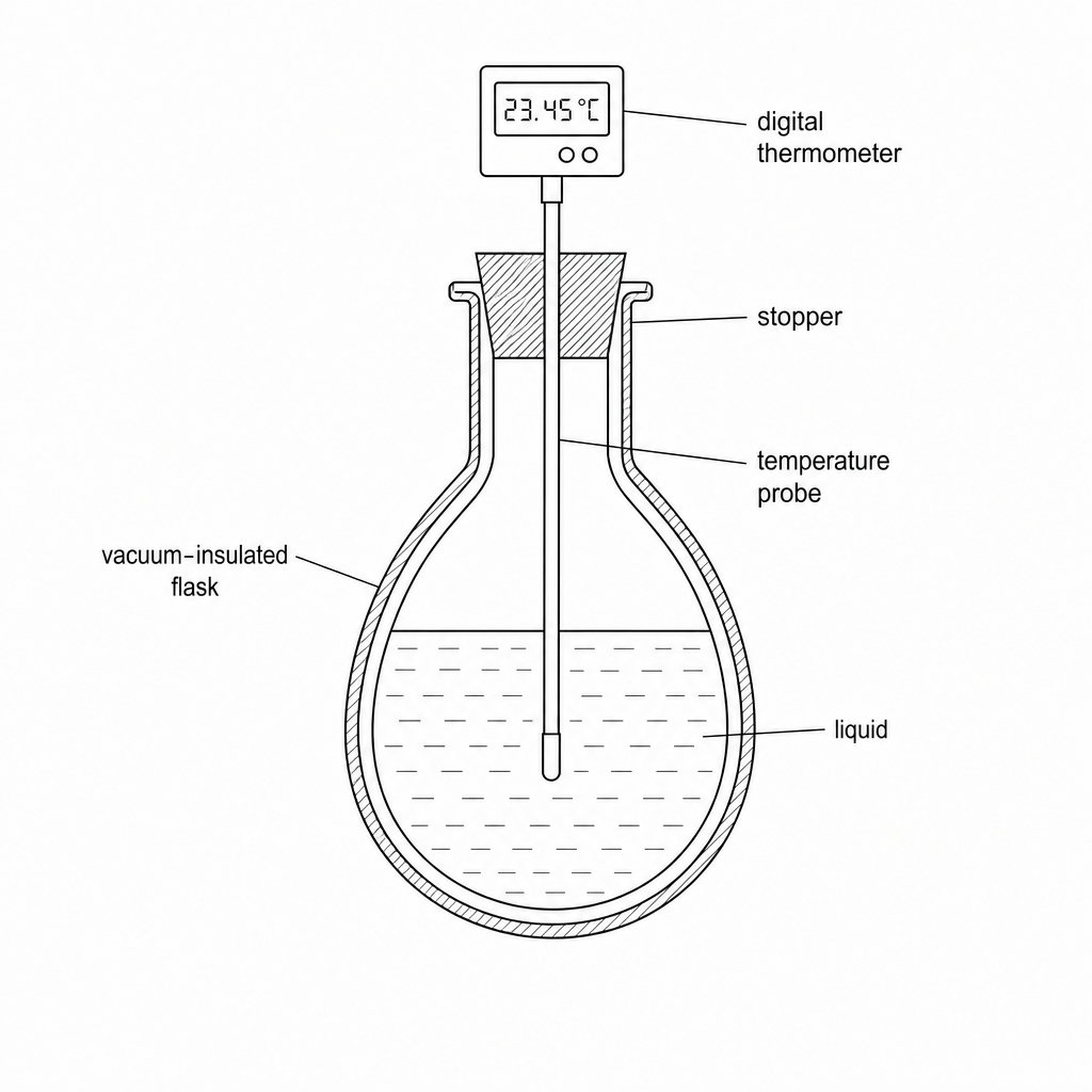 Calorimeter setup