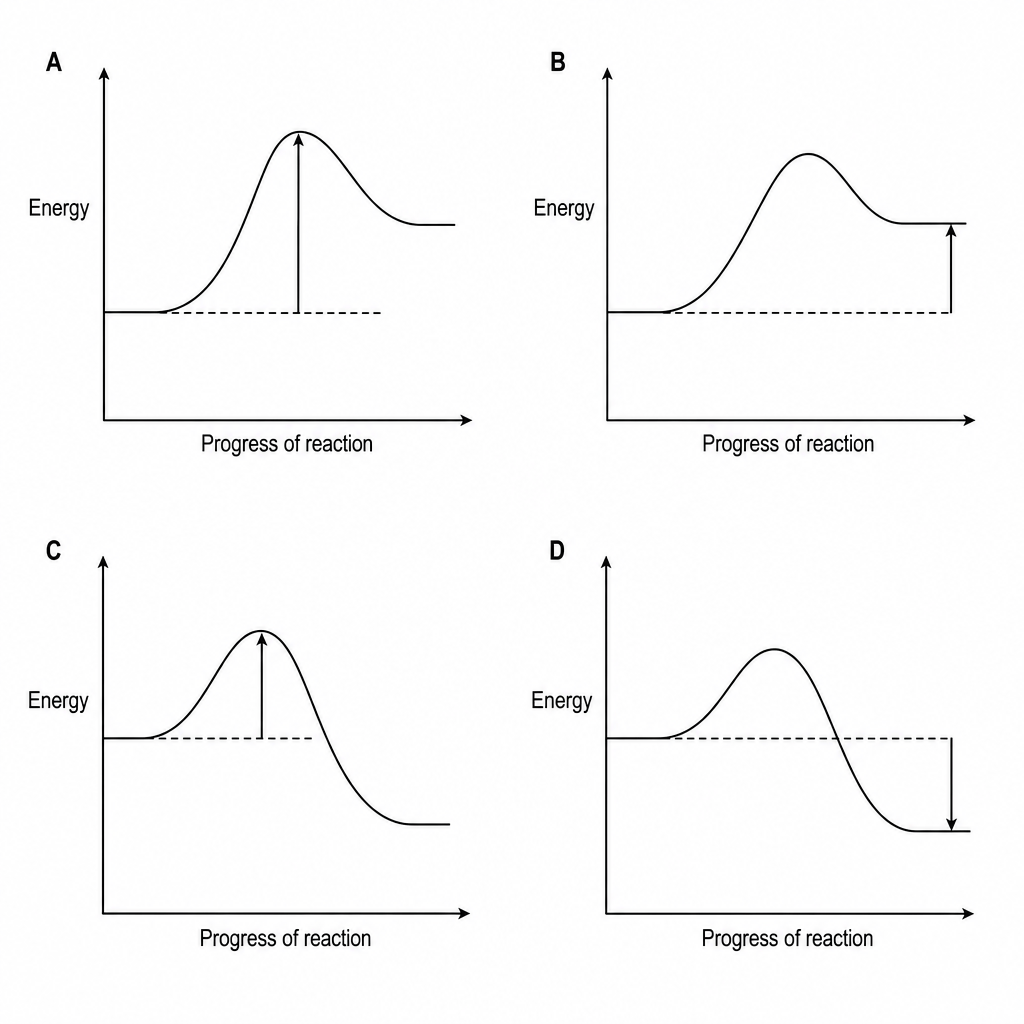 Reaction Profiles A, B, C, and D