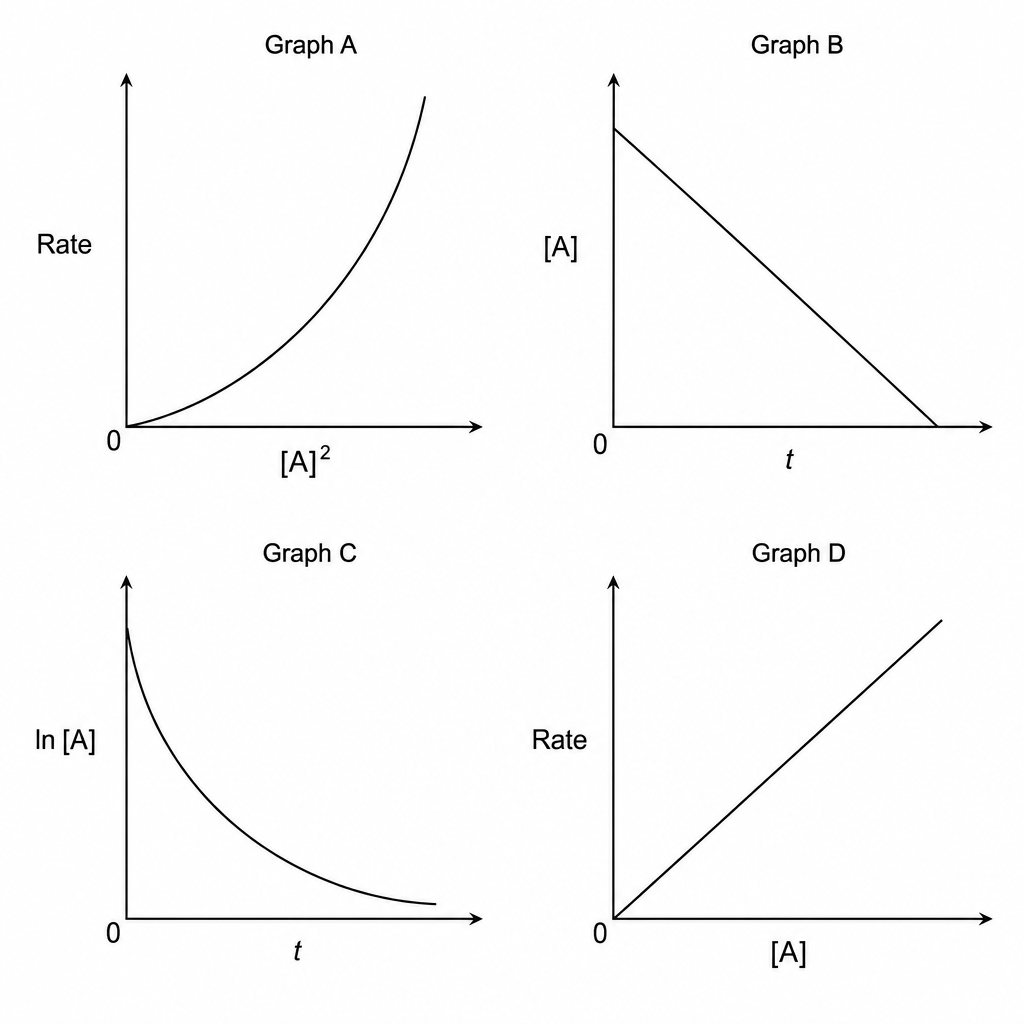 Rate and concentration graphs