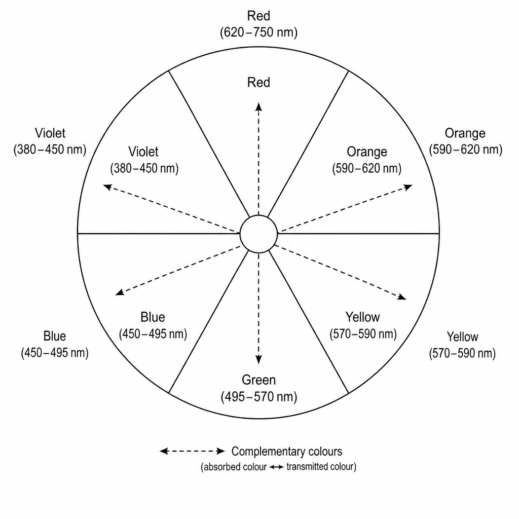 Visible Light Colour Wheel