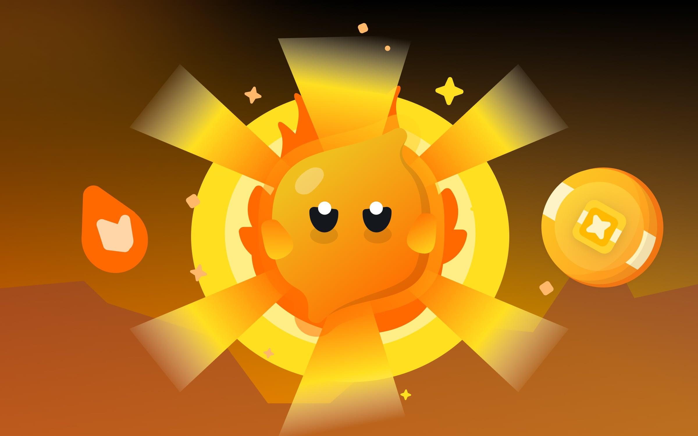 Blaze MathsGenie gift card design