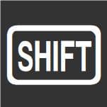 Calculator buttons shift