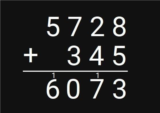 column addition5