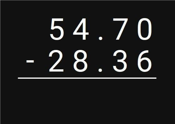 subtraction7