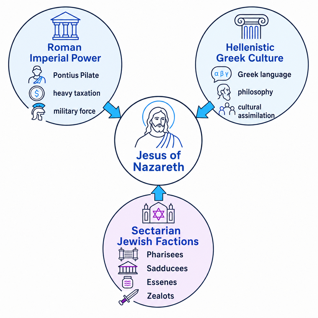 Visualizing the Intersecting Forces of first-century Palestine