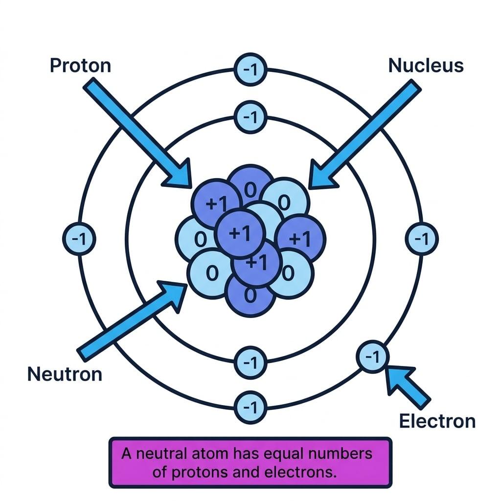 Simple atom model
