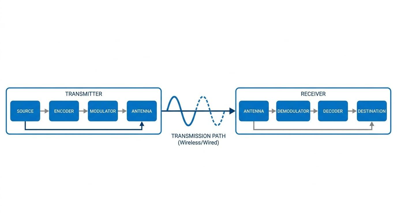 Block diagram of a communication system