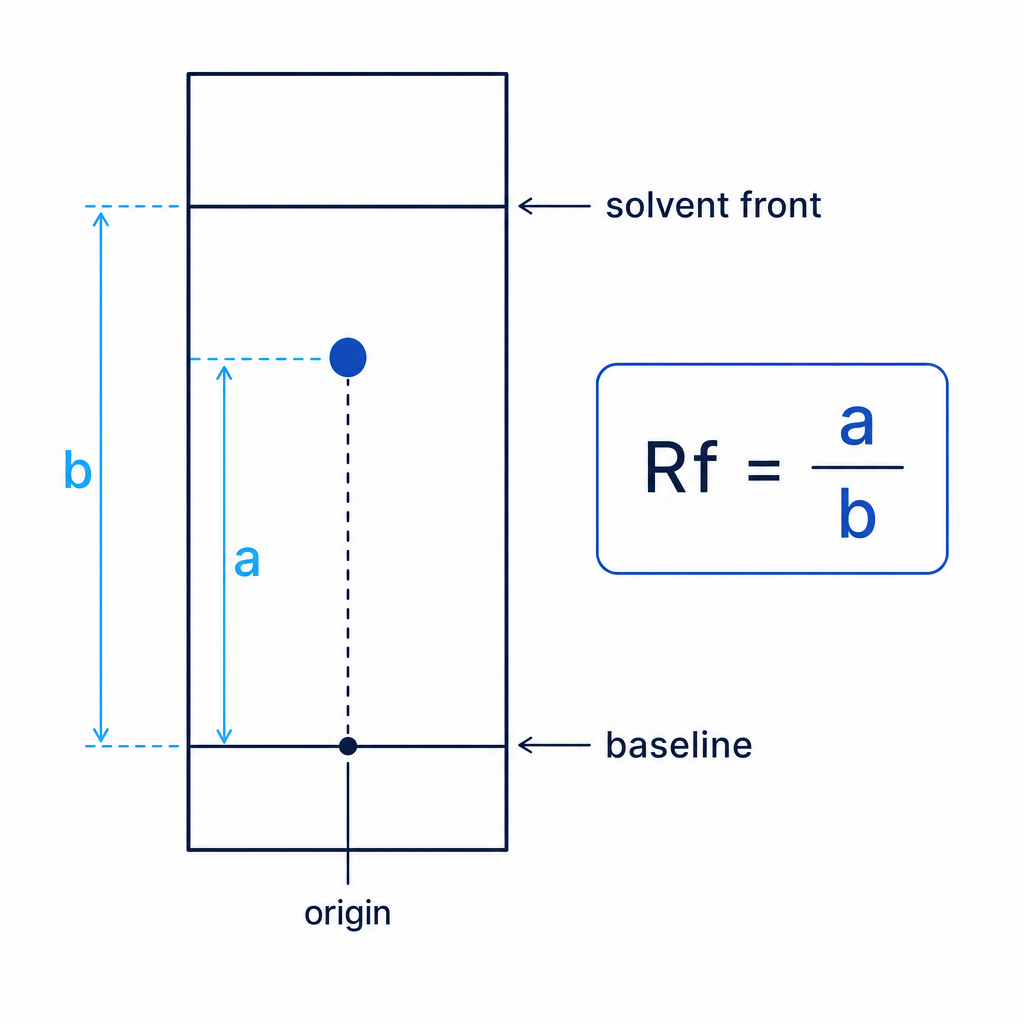TLC Plate Schematic