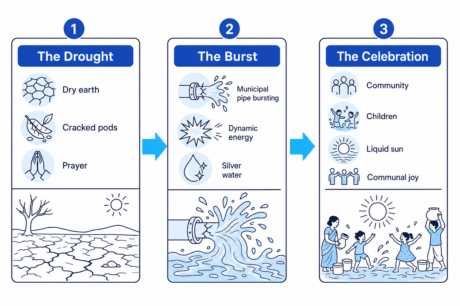 Structural flow of Blessing