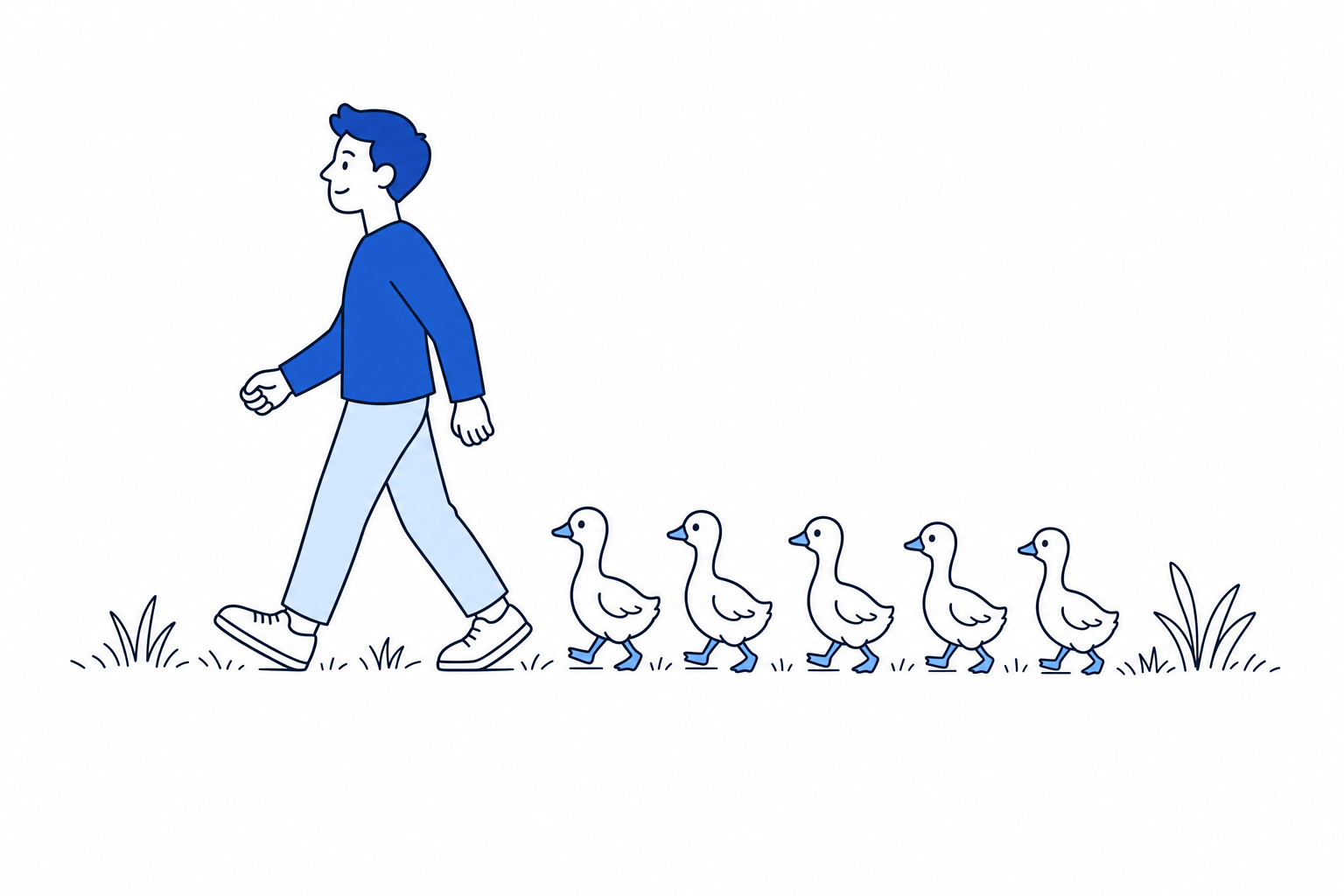 Lorenz and his geese