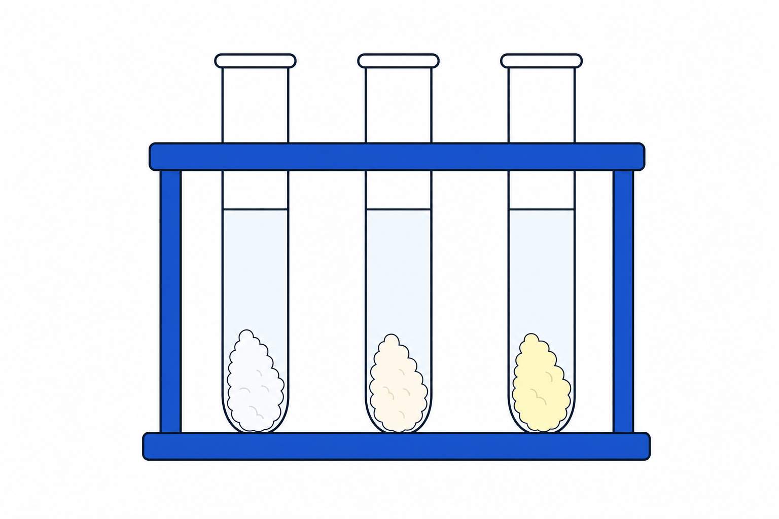 Halide test precipitates