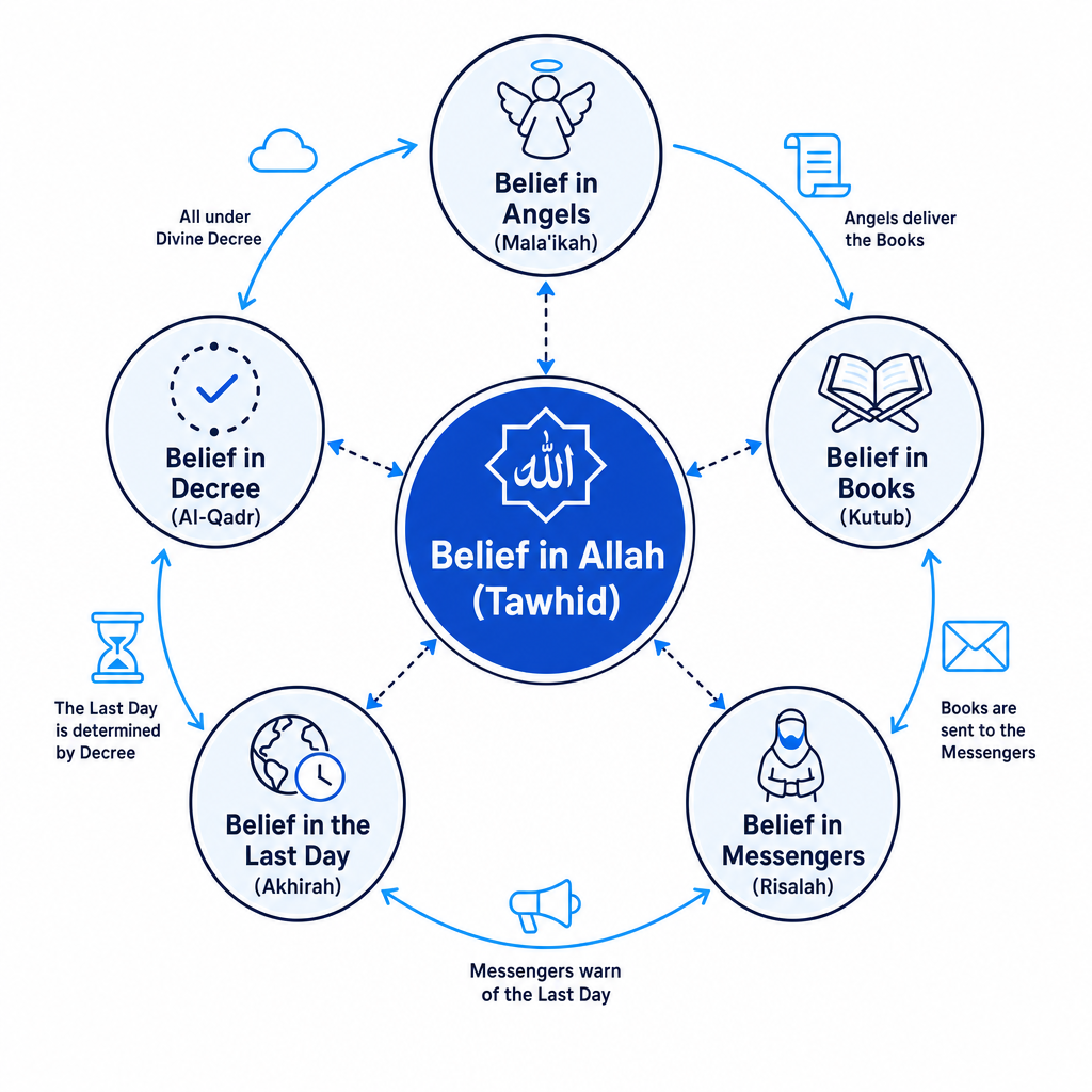 The Interconnected Six Beliefs