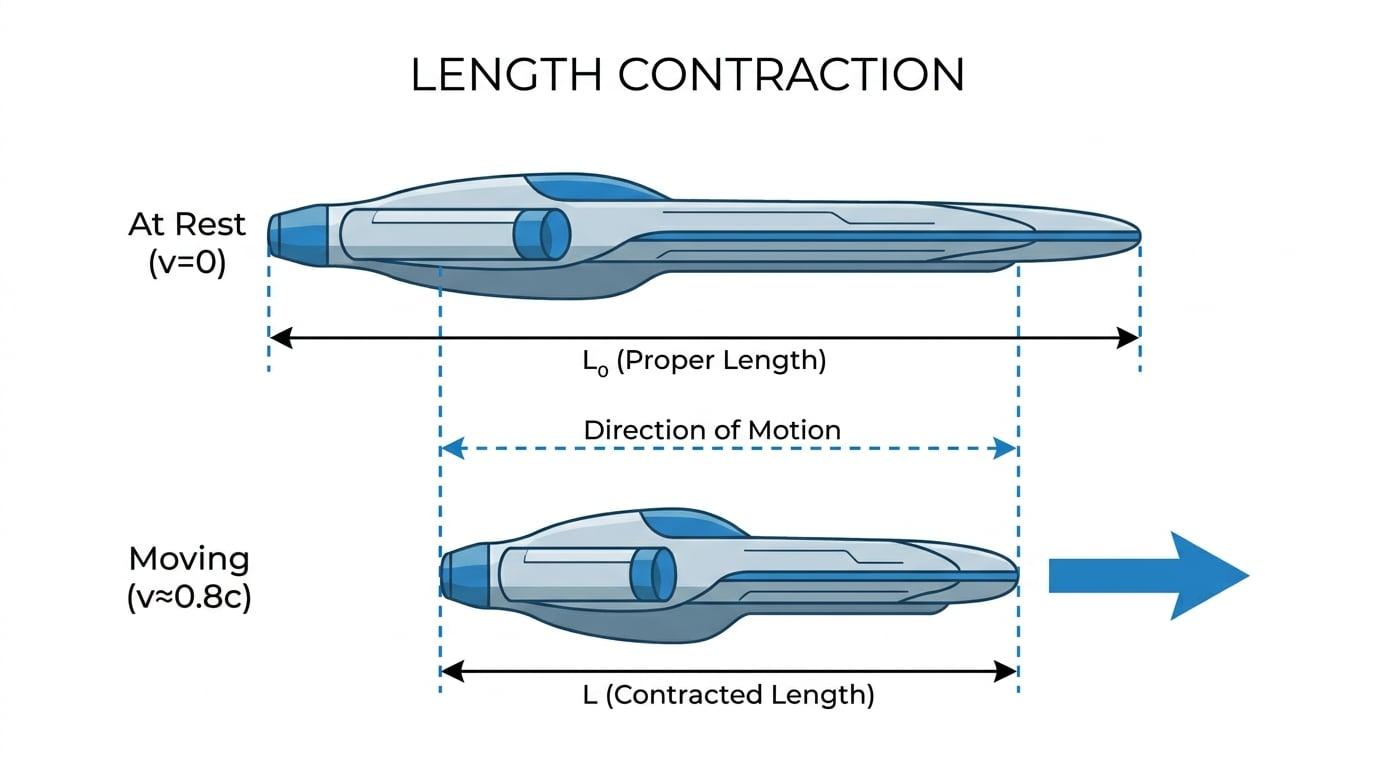 Illustration of Length Contraction