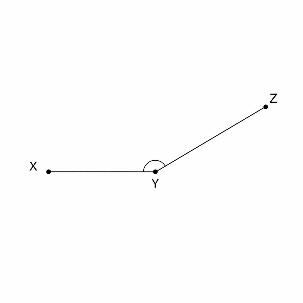 Angle XYZ for construction.