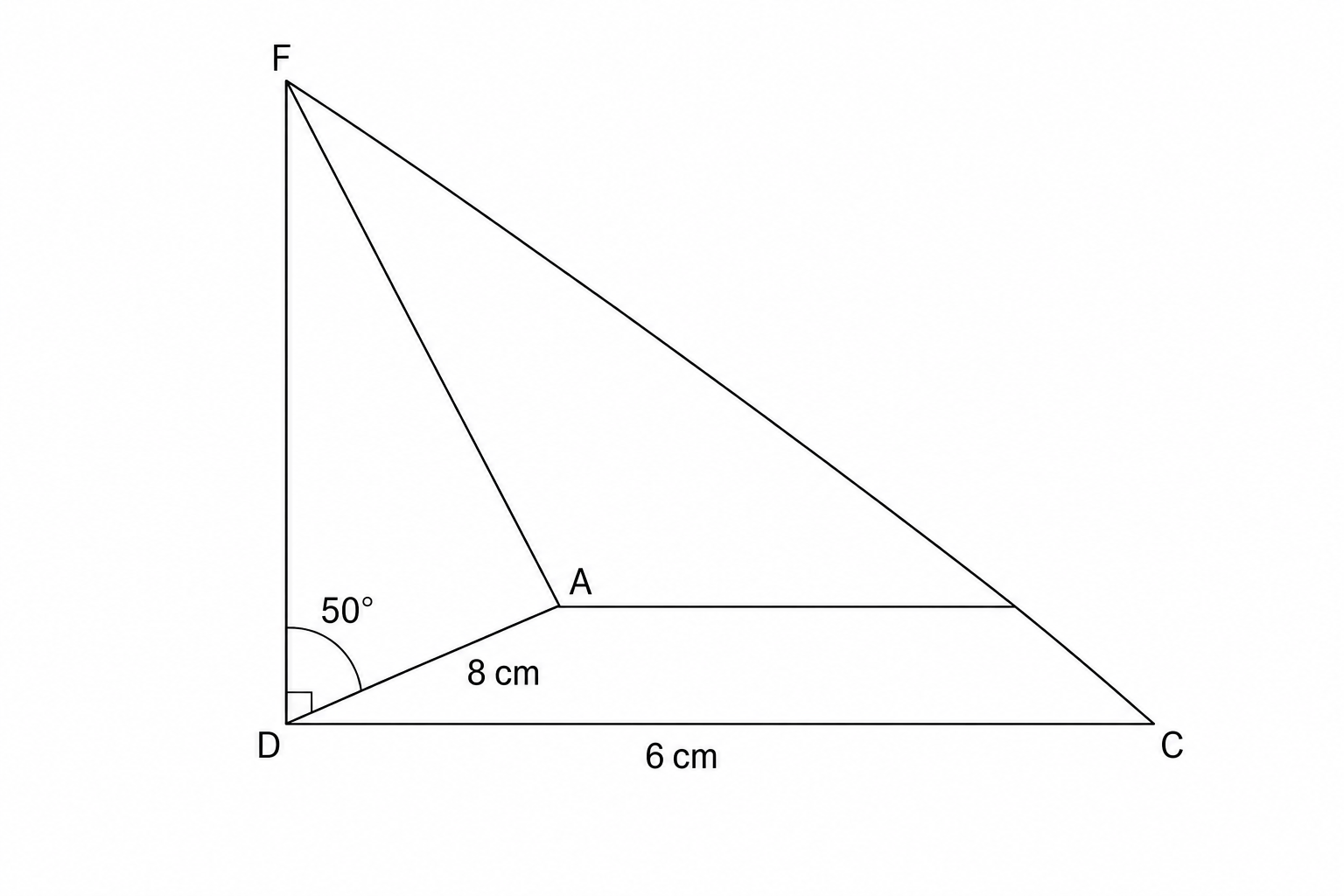 Diagram of a triangular prism.