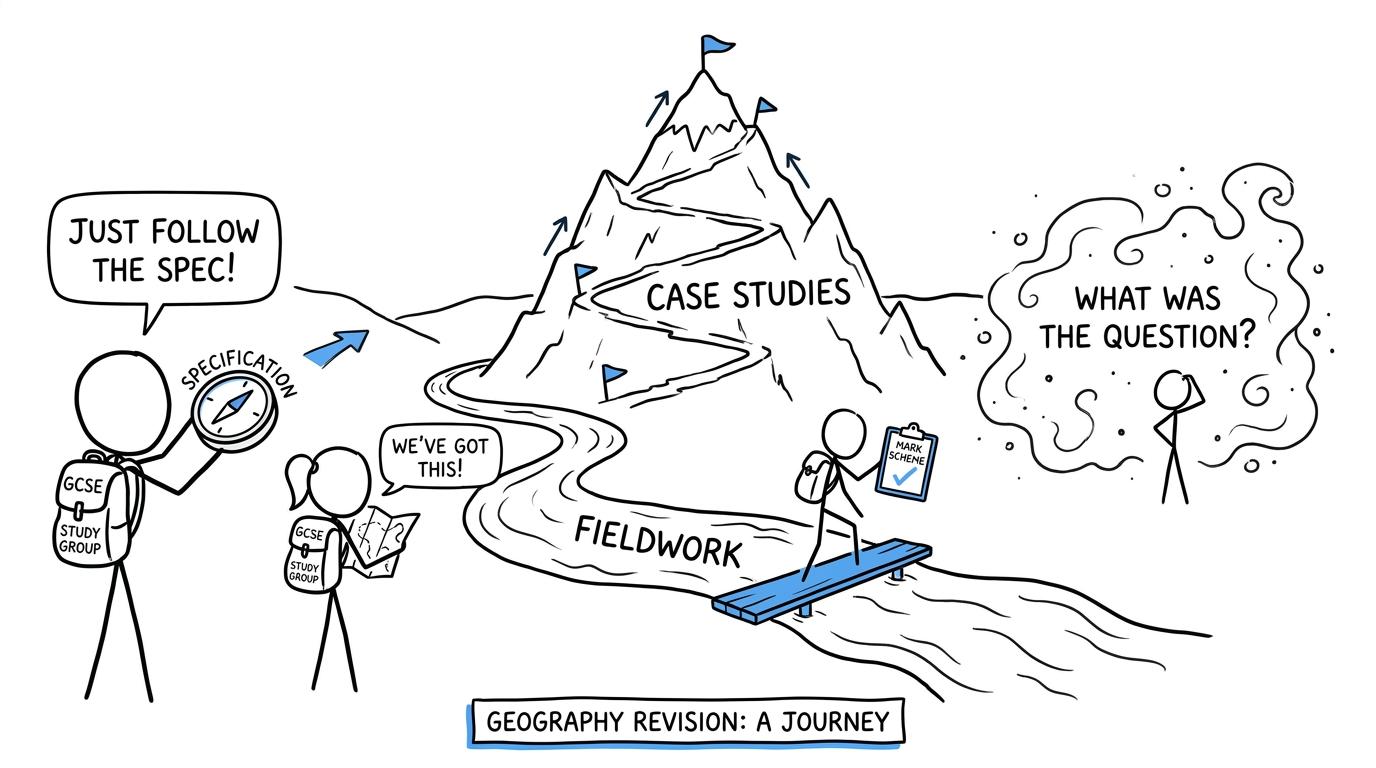Students navigate the landscape of case studies and fieldwork