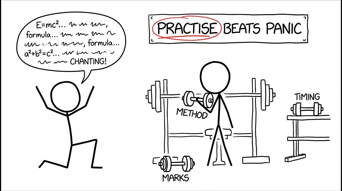 Practise beats panic