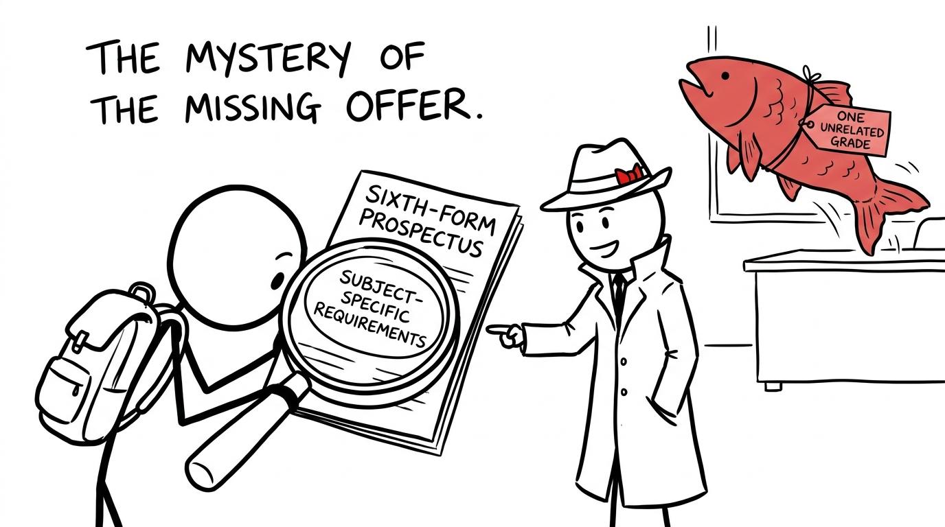 A prospectus detective finding subject-specific requirements