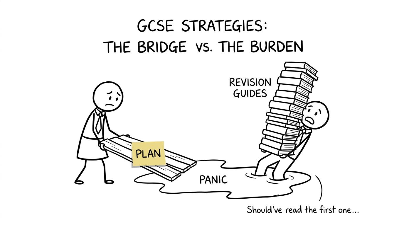A simple plan forms a bridge over revision panic