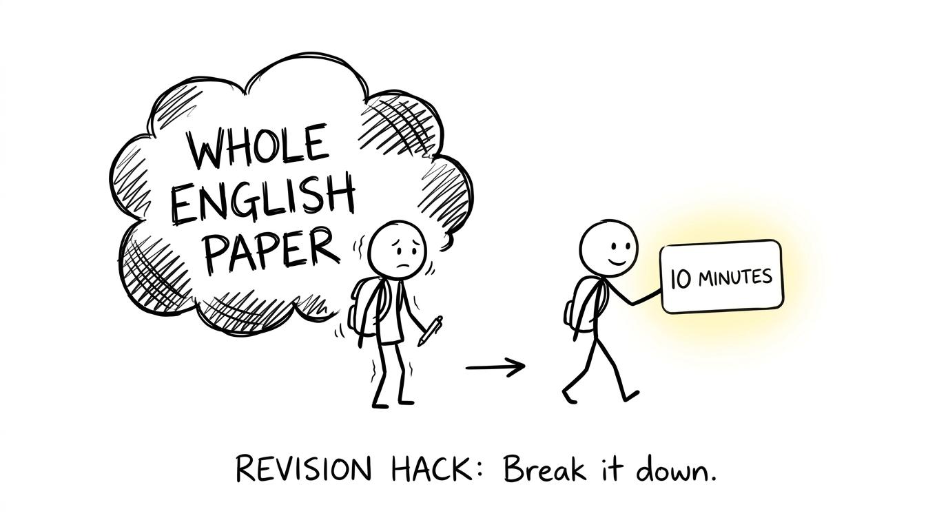 An intimidating whole paper becomes a manageable ten-minute task