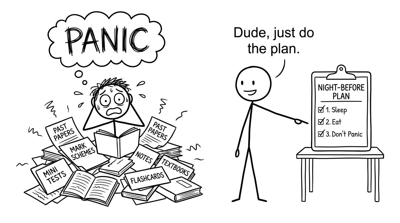 A calm checklist beats panic