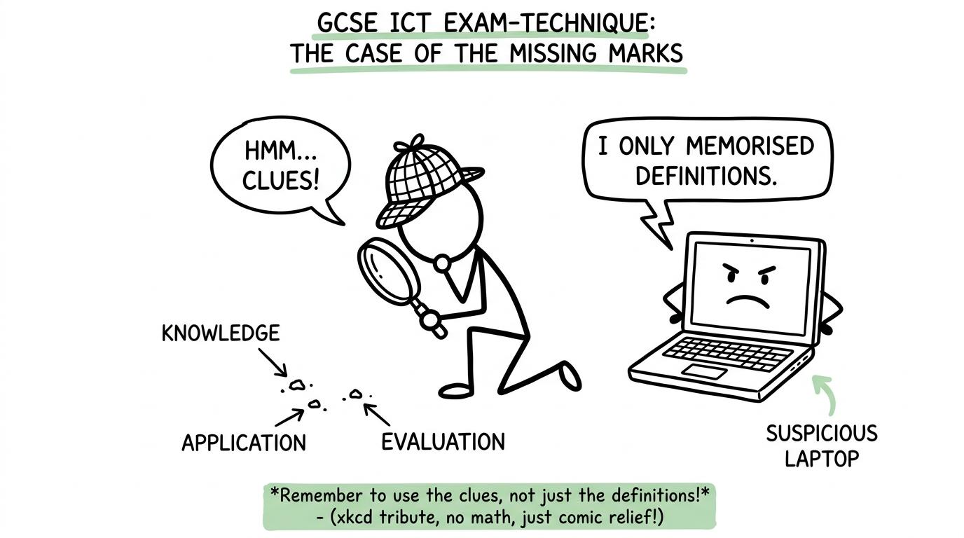A student detective investigates knowledge, application and evaluation