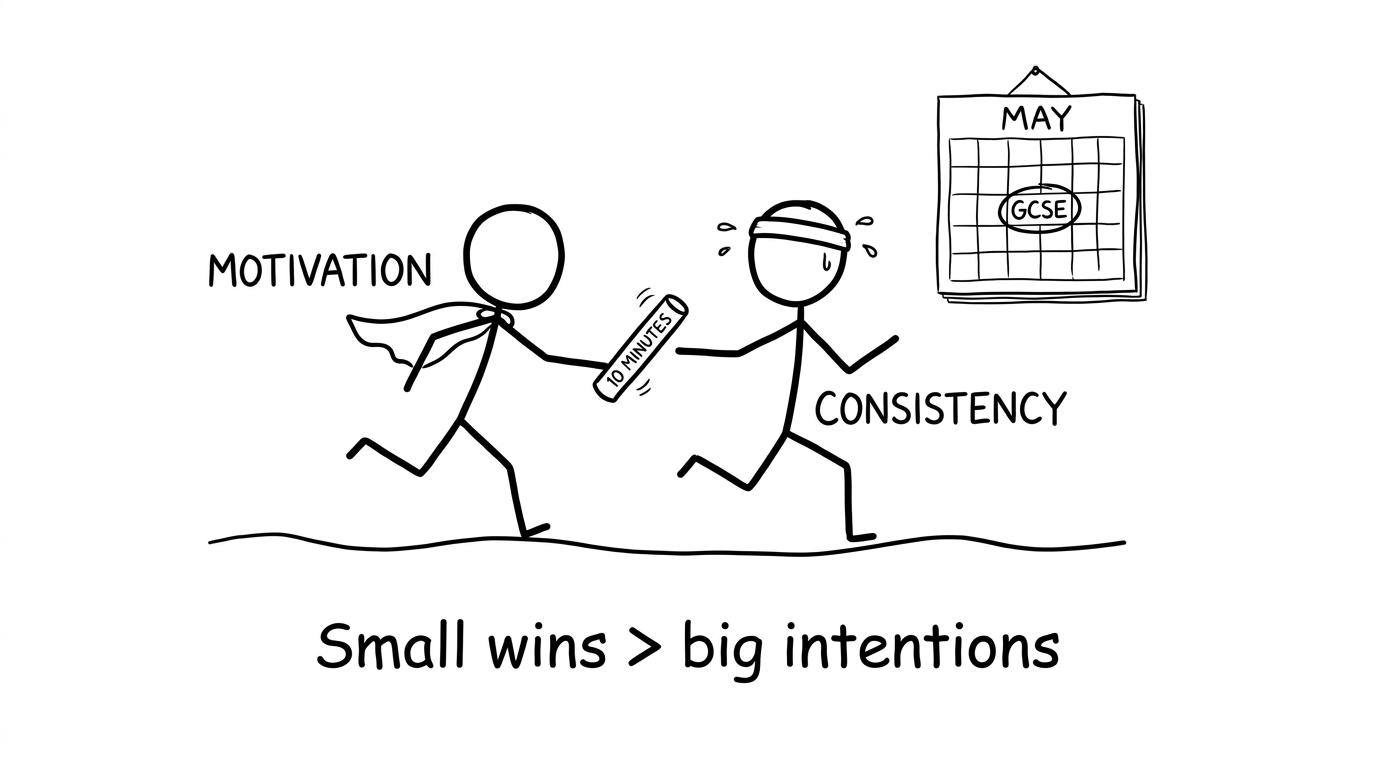 Motivation vs consistency relay