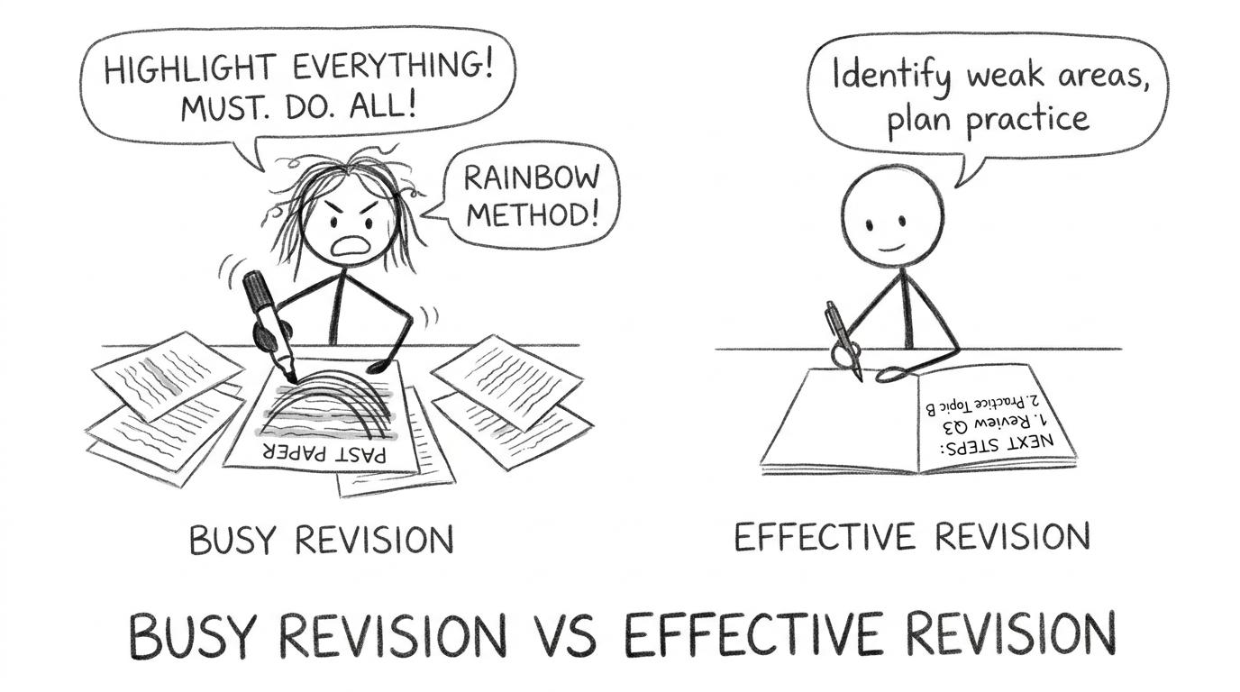 Busy revision vs effective revision