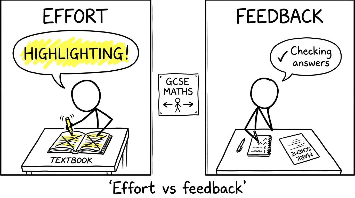 Effort vs feedback