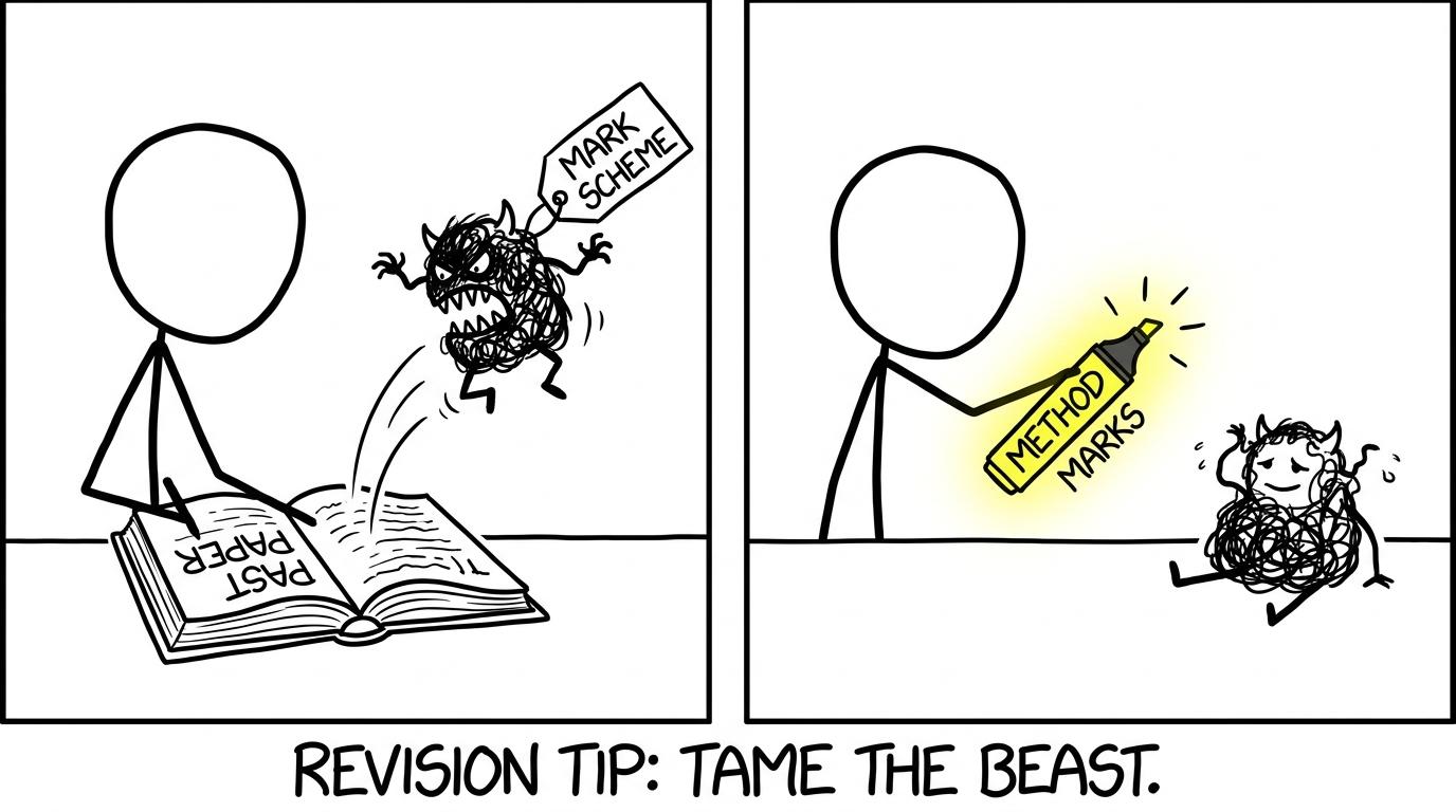 Taming the mark scheme monster with a highlighter