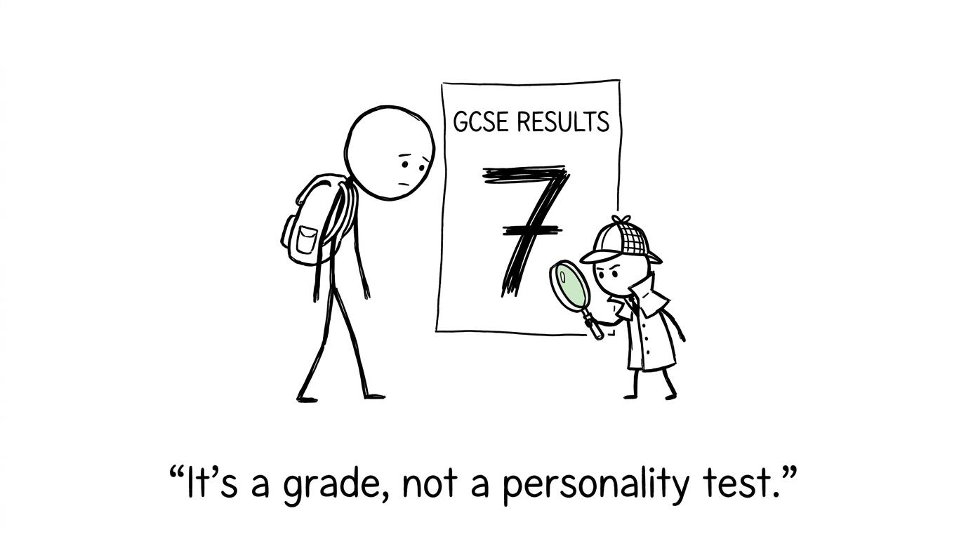 A student investigates what a grade seven really means