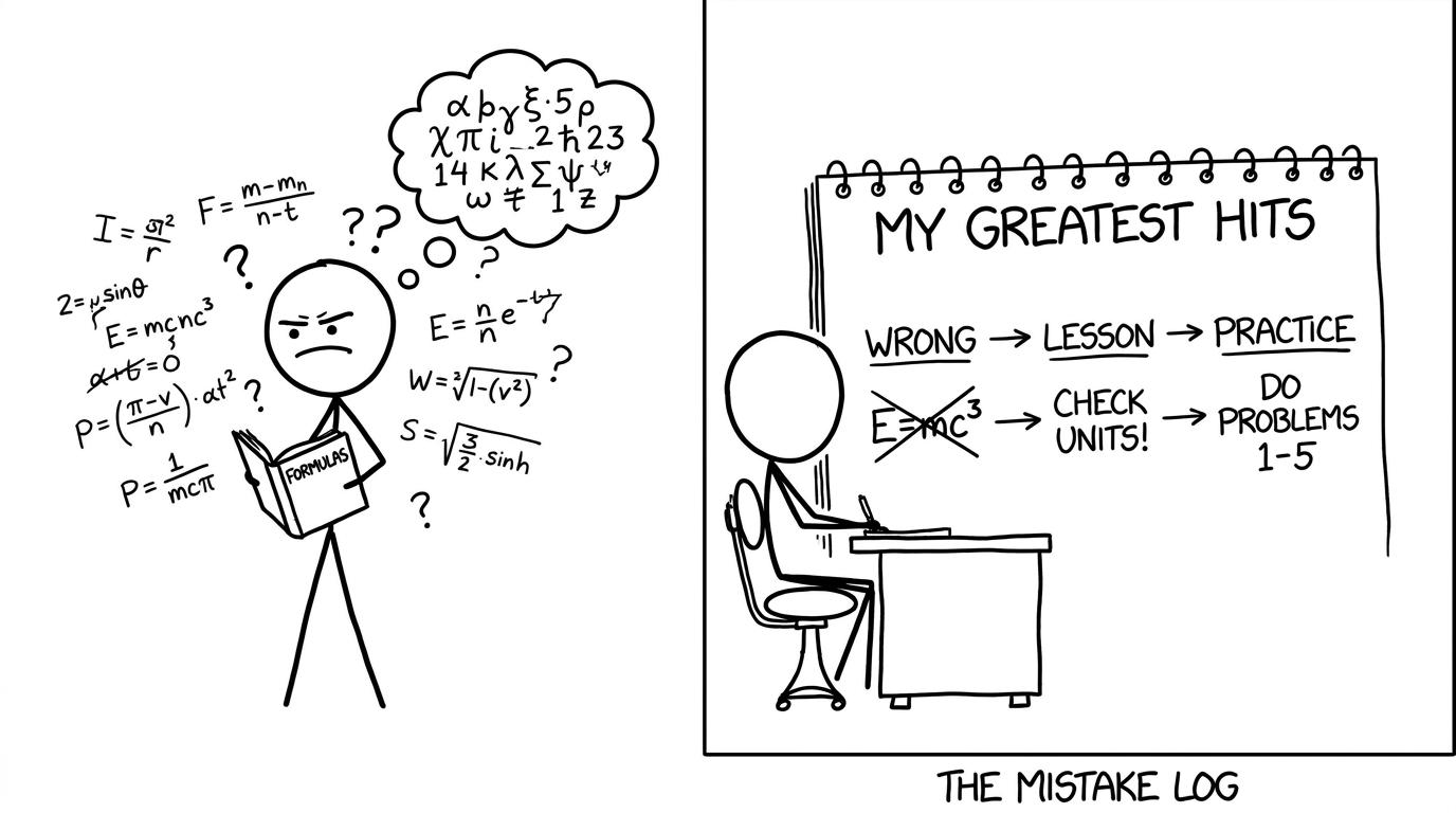 Mistake log: my greatest hits